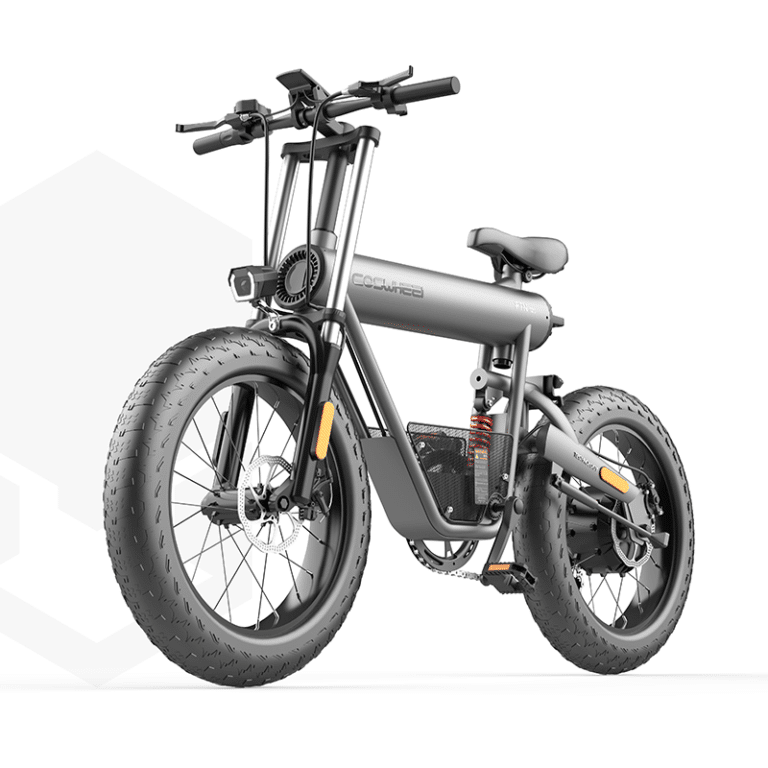 Electric Mountain Bike COSWHEEL T20 48V500W Fat Tyre EBIKE - Kiwi ...