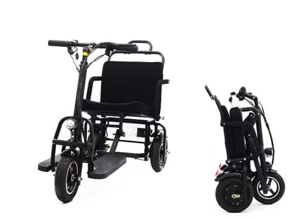 3 Wheel Electric Mobility Scooter Black